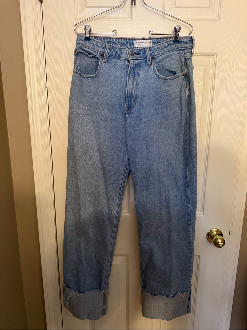 Abercrombie & Fitch The 90’s relaxed jean high rise